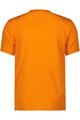 SCOTT Cyklistický dres s krátkým rukávem - TRAIL FLOW ZIP W - oranžová
