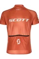 SCOTT Cyklistický dres s krátkým rukávem - RC PRO JR - oranžová