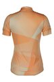 SCOTT Cyklistický dres s krátkým rukávem - ENDURANCE 15 W - žlutá/oranžová