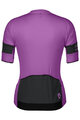 SCOTT Cyklistický dres s krátkým rukávem - ENDURANCE PRO W - fialová/černá