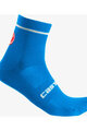 CASTELLI Cyklistické ponožky klasické - ENTRATA 13 - modrá