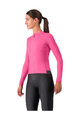 CASTELLI Cyklistický dres s dlouhým rukávem zimní - ESPRESSO THERMAL W - růžová