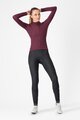 CASTELLI Cyklistický dres s dlouhým rukávem zimní - ESPRESSO THERMAL W LS - červená