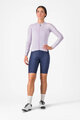 CASTELLI Cyklistický dres s dlouhým rukávem letní - ESPRESSO - fialová