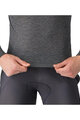 CASTELLI Cyklistické triko s dlouhým rukávem - MEDIO BASE LAYER LS - šedá