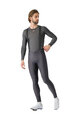 CASTELLI Cyklistické triko s dlouhým rukávem - MEDIO BASE LAYER LS - šedá