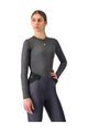 CASTELLI Cyklistické triko s dlouhým rukávem - MEDIO BASE LAYER W - šedá