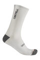 CASTELLI Cyklistické ponožky klasické - VENTI SOFT MERINO - bílá