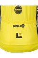 AGU Cyklistický dres s krátkým rukávem - REPLICA VISMA | LEASE A BIKE K 2024 - žlutá/černá
