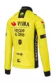 AGU Cyklistická zateplená bunda - REPLICA VISMA | LEASE A BIKE 2024 - žlutá/černá