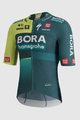 SPORTFUL Cyklistický dres s krátkým rukávem - BORA HANSGROHE 2024 - zelená/světle zelená