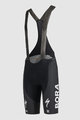 SPORTFUL Cyklistické kalhoty krátké s laclem - BORA 2024 - černá