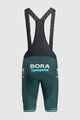 SPORTFUL Cyklistické kalhoty krátké s laclem - BORA 2024 - zelená