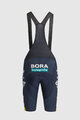 SPORTFUL Cyklistické kalhoty krátké s laclem - REDBULL BORA HANSGROHE BODYFIT CLASSIC - modrá