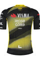 RAPIDGEAR Cyklistický dres s krátkým rukávem - VISMA TDF25 REPLICA JERSEY - žlutá/černá