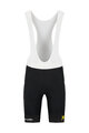 RAPIDGEAR Cyklistické kalhoty krátké s laclem - VISMA TDF25 REPLICA BIBSHORT - černá