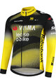 RAPIDGEAR Cyklistický dres s dlouhým rukávem letní - VISMA TDF25 REPLICA JERSEY - žlutá/černá