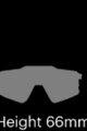 100% SPEEDLAB Cyklistické brýle - SPEEDCRAFT - černá