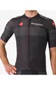 CASTELLI Cyklistický dres s krátkým rukávem - GIRO107 CLASSIFICATION - černá