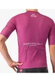 CASTELLI Cyklistický dres s krátkým rukávem - GIRO107 CLASSIFICATION - cyklámenová