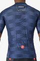 CASTELLI Cyklistický dres s krátkým rukávem - GIRO107 STELVIO - modrá