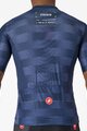 CASTELLI Cyklistický dres s krátkým rukávem - #GIRO107 STELVIO - modrá