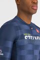 CASTELLI Cyklistický dres s krátkým rukávem - #GIRO107 STELVIO - modrá