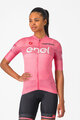 CASTELLI Cyklistický dres s krátkým rukávem - GIRO107 COMPETIZIONE W - růžová