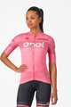 CASTELLI Cyklistický dres s krátkým rukávem - #GIRO107 COMPETIZIONE W - růžová
