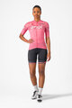 CASTELLI Cyklistický dres s krátkým rukávem - GIRO107 COMPETIZIONE W - růžová