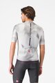 CASTELLI Cyklistický dres s krátkým rukávem - GIRO ESPRESSO - šedá