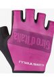 CASTELLI Cyklistické rukavice krátkoprsté - GIRO 2 - fialová