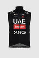 PISSEI Cyklistická vesta - UAE TEAM EMIRATES - XRG 2025 OFFICIAL WATERPROOF - černá