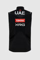 PISSEI Cyklistická vesta - UAE TEAM EMIRATES - XRG 2025 OFFICIAL WATERPROOF - černá