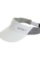 ZONE3 kšilt - LIGHTWEIGHT RACE VISOR  - bílá/šedá