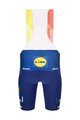 SANTINI Cyklistické kalhoty krátké s laclem - LIDL TREK - BIB SHORTS