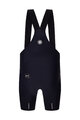 SANTINI Cyklistické kalhoty krátké s laclem - TOUR DE FRANCE - BIB SHORTS - černá
