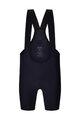 SANTINI Cyklistické kalhoty krátké s laclem - TOUR DE FRANCE - BIB SHORTS - černá