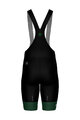 SANTINI Cyklistické kalhoty krátké s laclem - TOUR DE FRANCE - BIB SHORTS - černá