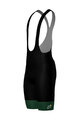 SANTINI Cyklistické kalhoty krátké s laclem - TOUR DE FRANCE - BIB SHORTS - černá