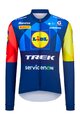 SANTINI Cyklistický dres s dlouhým rukávem letní - LIDL TREK - LONG-SLEEVE JERSEY