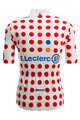 SANTINI Cyklistický dres s krátkým rukávem - TOUR DE FRANCE - POLKA DOT JERSEY - vícebarevná