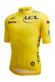 SANTINI Cyklistický dres s krátkým rukávem - TOUR DE FRANCE - YELLOW JERSEY - žlutá