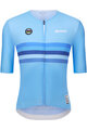SANTINI Cyklistický dres s krátkým rukávem - UCI WORLD CHAMPION BELGIUM - modrá