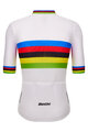 SANTINI Cyklistický dres s krátkým rukávem - UCI WORLD CHAMPION - vícebarevná