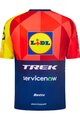 SANTINI Cyklistické triko s krátkým rukávem - LIDL TREK - TECHNICAL T-SHIRT