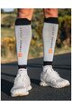 COMPRESSPORT Cyklistické návleky na nohy - R2 3.0 - šedá/černá