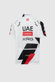 PISSEI Cyklistický dres s krátkým rukávem - UAE TEAM EMIRATES - XRG 2026 REPLICA JUNIOR - bílá/černá/červená