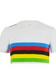 SANTINI Cyklistické triko s krátkým rukávem - UCI OFFICIAL WORLD CHAMPION - vícebarevná