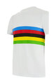 SANTINI Cyklistické triko s krátkým rukávem - UCI OFFICIAL WORLD CHAMPION - vícebarevná